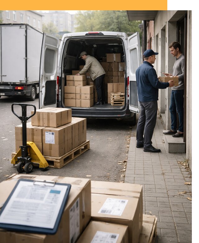 Доставка грузов от двери до двери с таможней от 45572 руб.