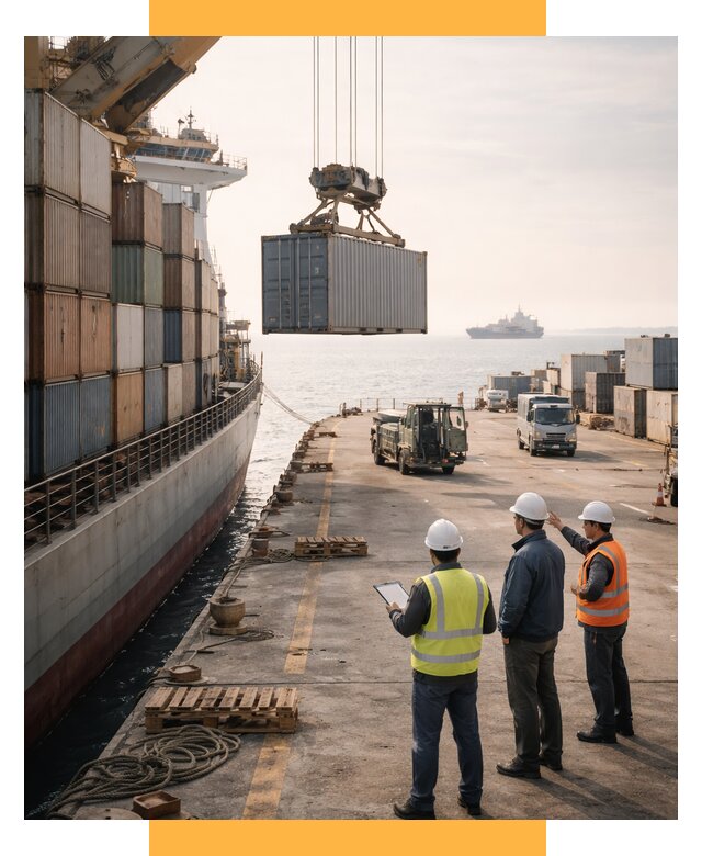 Морские перевозки грузов по миру от 45572 р. | СетСервис-Вль