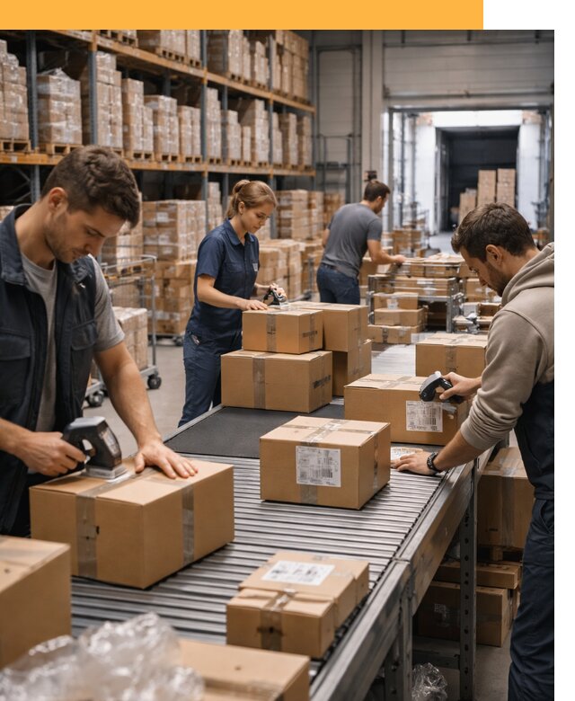 Доставка товаров для маркетплейсов от двери до склада от 7595