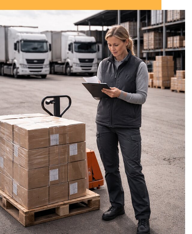 Доставка грузов из Европы к дверям клиента от 12152 руб