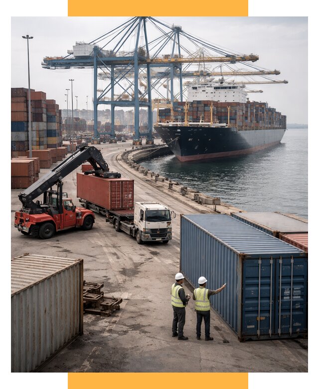 Морские перевозки из Европы от 60762 р. за контейнер | СетСервис-Вль