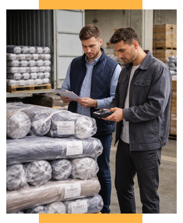 Доставка текстиля из Турции от 45572 р. под ключ, СетСервис-Вль