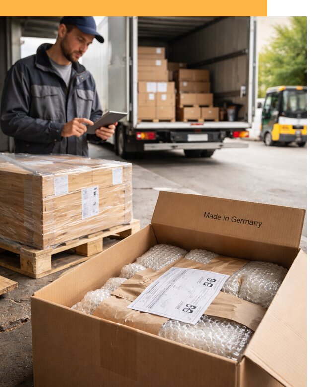 Доставка грузов из Германии от 45572 руб с таможенным оформлением