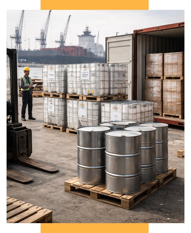 Доставка химического сырья из Индии от 253175 р. | СетСервис-Вль