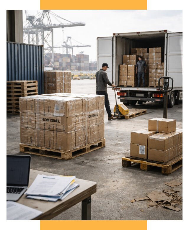 Доставка грузов из Израиля от 15191 р., логистика от СетСервис-Вль