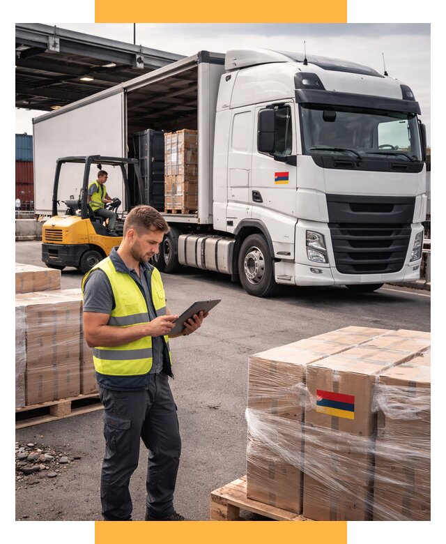 Автоперевозки из Армении от 96207 р. — услуги СетСервис-Вль