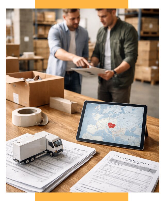 Доставка грузов в Чехию от 35445 р. - логистика СетСервис-Вль