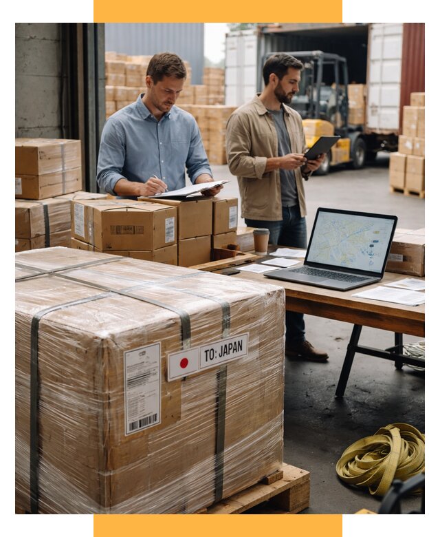 Доставка грузов в Японию от 25318 р., логистика СетСервис-Вль