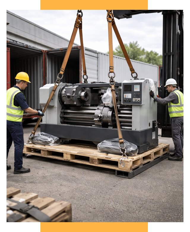 Перевозка станков и таможня от 60762 р. | СетСервис-Вль логистика