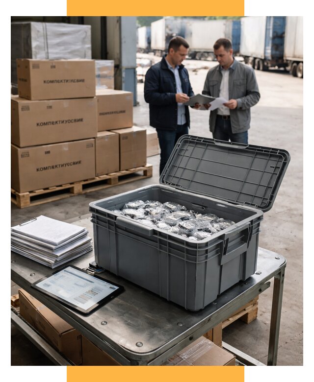 Перевозка комплектующих из Китая от 6583 р. | СетСервис-Вль