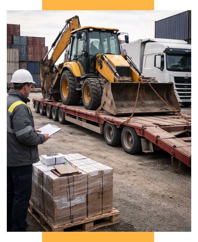 Международная перевозка спецтехники от 45572 р., СетСервис-Вль