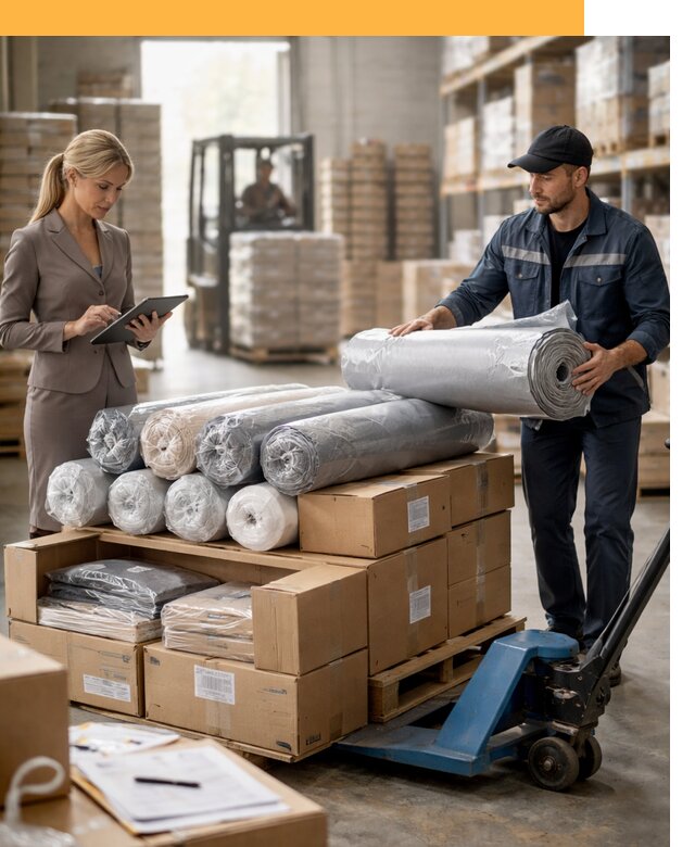 Перевозка текстиля по миру от 15191 руб. с таможней и страхованием