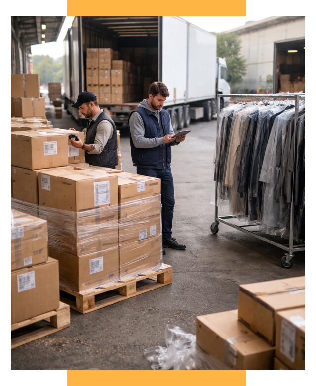 Перевозка и доставка одежды из Китая от 7595 р., СетСервис-Вль