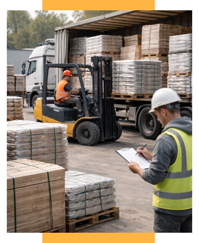 Перевозка строительных материалов от 5570 р. | СетСервис-Вль