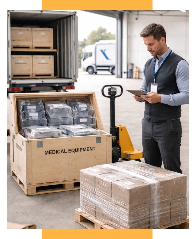 Перевозка медицинского оборудования от 15191 р. в СетСервис-Вль