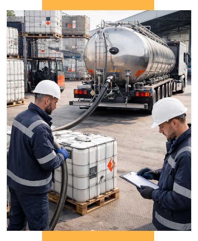 Перевозка химического сырья от 8608 р. Логистика СетСервис-Вль