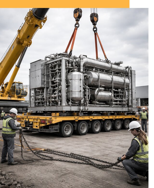 Перевозка тяжеловесных грузов по миру от 151905 руб