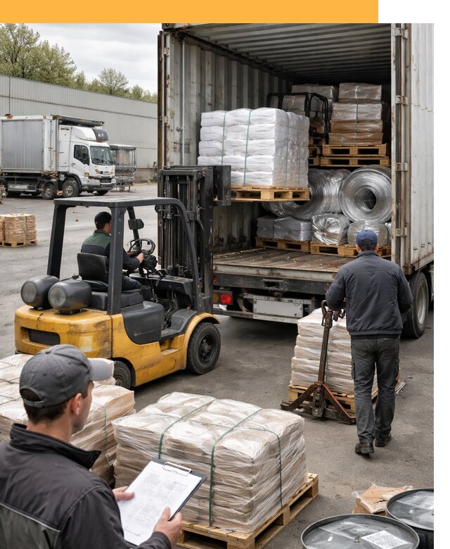 Международная перевозка сырья для производства от 6583 руб