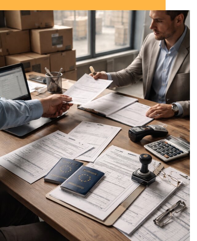 Таможенное оформление грузов из Европы от 8608 руб