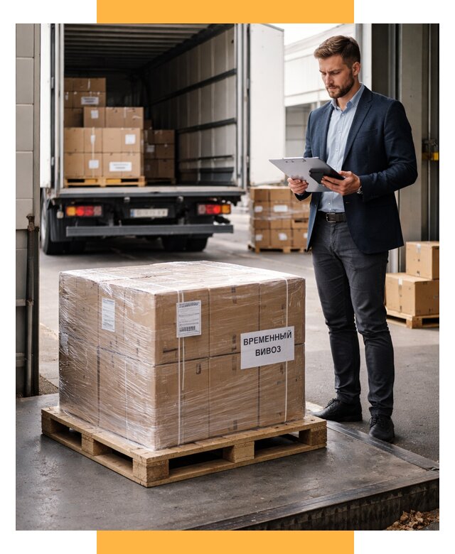 Временный вывоз товаров под ключ от 8102 р. | СетСервис-Вль