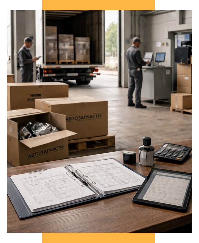 Таможенное оформление автозапчастей под ключ от 8608 р., СетСервис-Вль