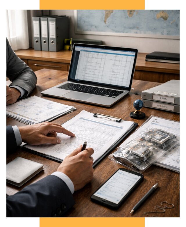 Проверка поставщика за рубежом от 8608 р. | СетСервис-Вль аудит